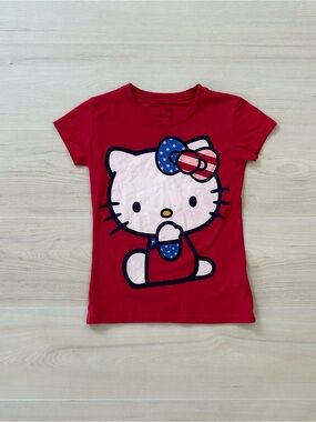 american hello kitty baby tee